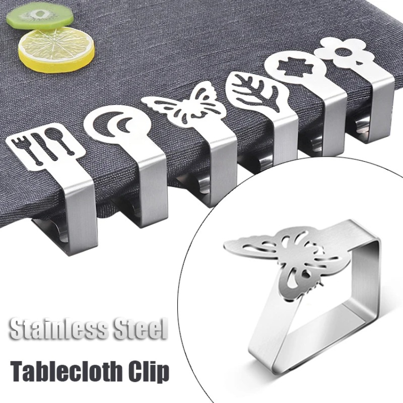 Outdoor Furniture Decor - 20 piezas Clips para mantel con
