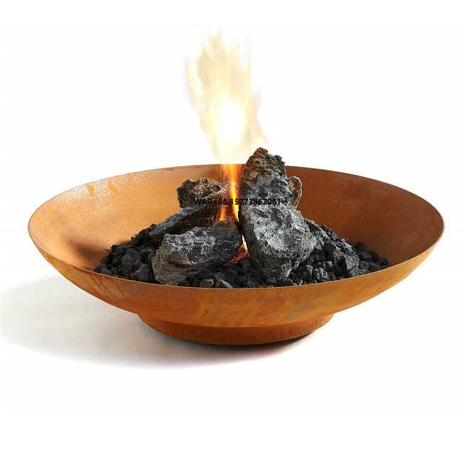 Fire Pit Bowl - Campana de fuego grande de acero