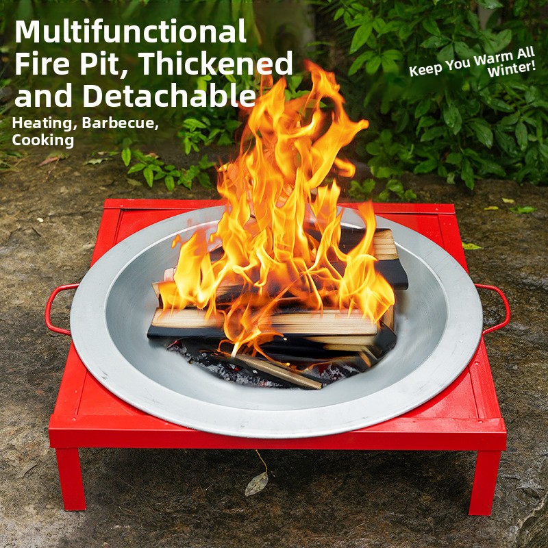 Fire Pit Bowl - Estufa de Leña Portátil de Estilo