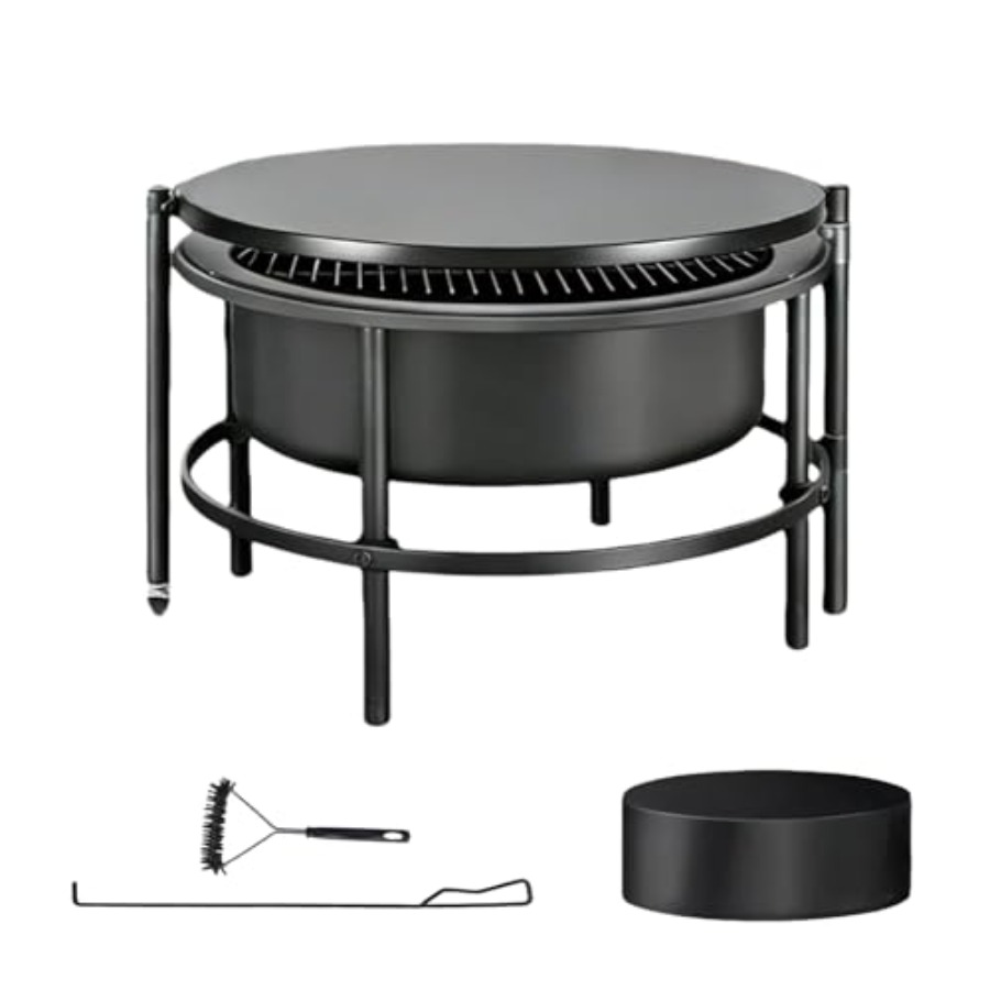 Fire Pit Bowl - Brasero para exteriores para uso en