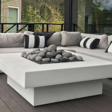 Fire Pit Bowl - Conjunto de Sofás para Exteriores con