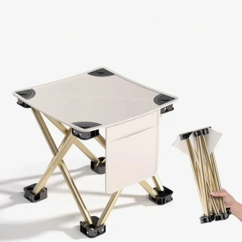 Outdoor Furniture Bench - Cómodo Taburete Plegable para Exteriores, Silla