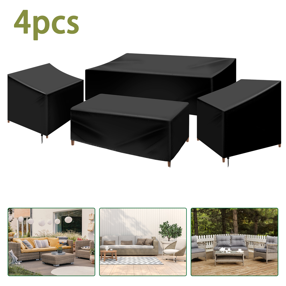 Outdoor Furniture Deals - Juego de 4 fundas para muebles
