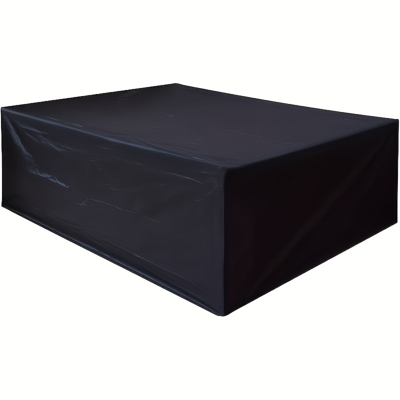 Outdoor Furniture European - Funda negra para muebles de exterior,