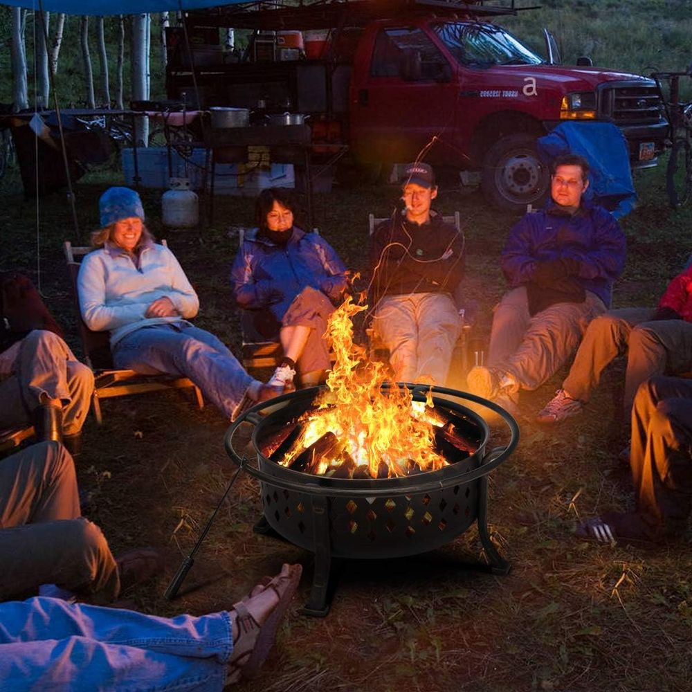 Brasero de Leña para Exteriore - Fire Pit Bowl reseña y precio
