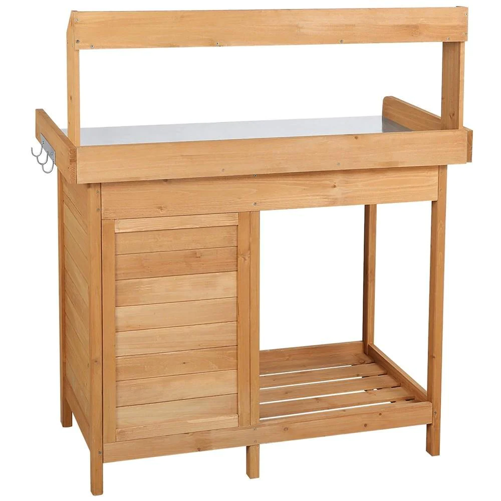 Mesa de trabajo de madera maci - Outdoor Furniture Bench reseña y precio
