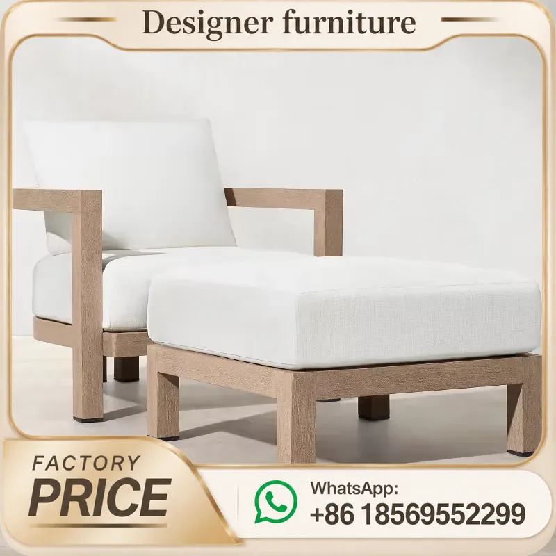 Conjunto de sofás de madera de - Outdoor Furniture Teak reseña y precio