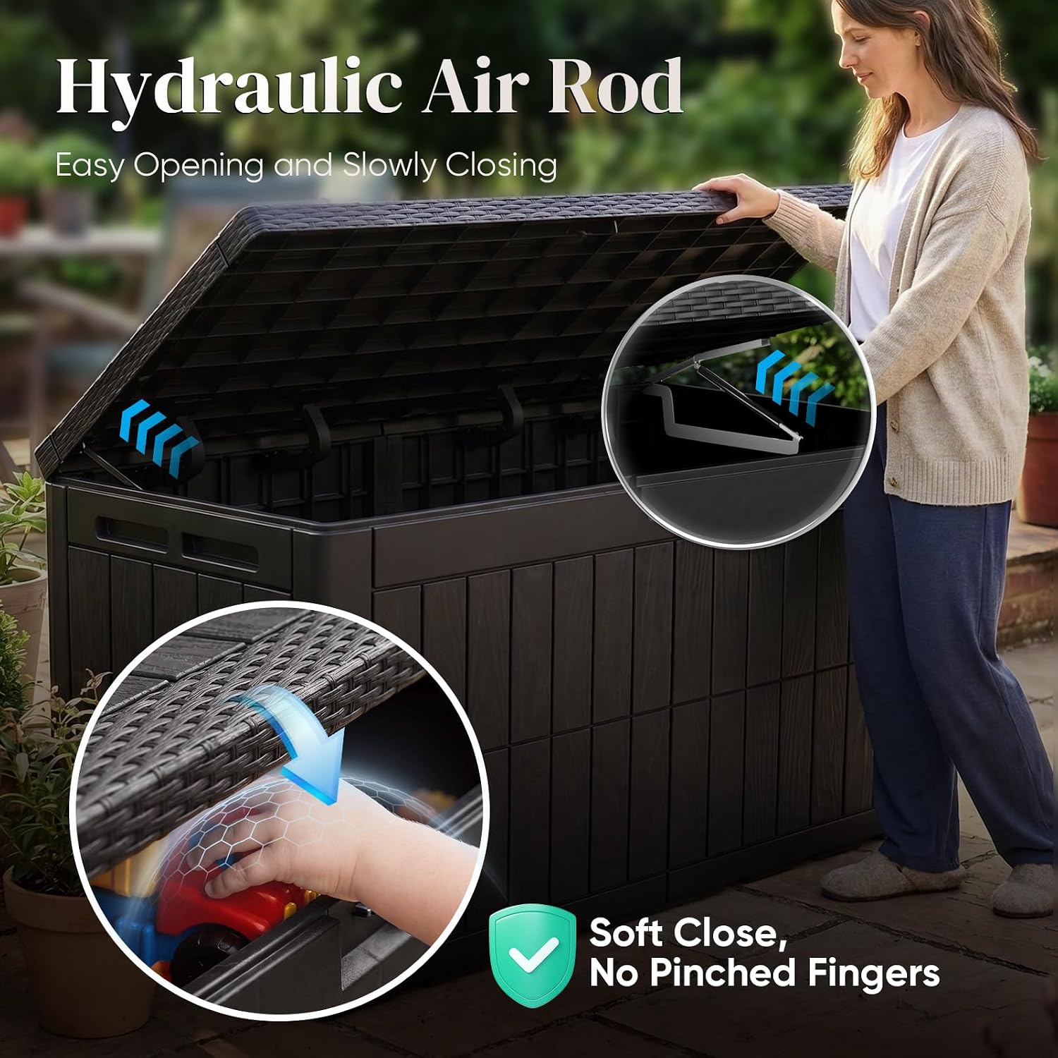 Caja de Almacenamiento Exterio - Outdoor Furniture Bench reseña y precio