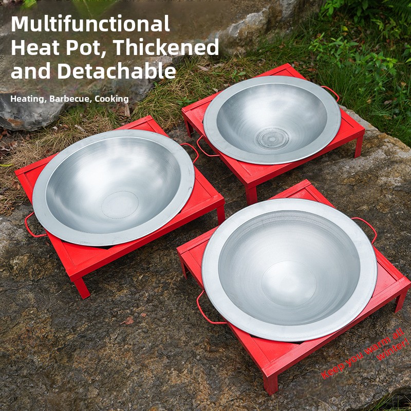 Estufa de Leña Portátil de Est - Fire Pit Bowl reseña y precio
