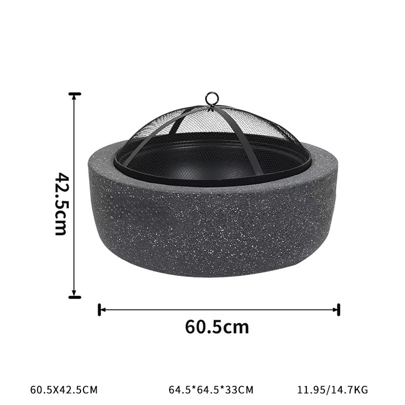 Brasero Moderno y Versátil al  - Fire Pit Bowl reseña y precio