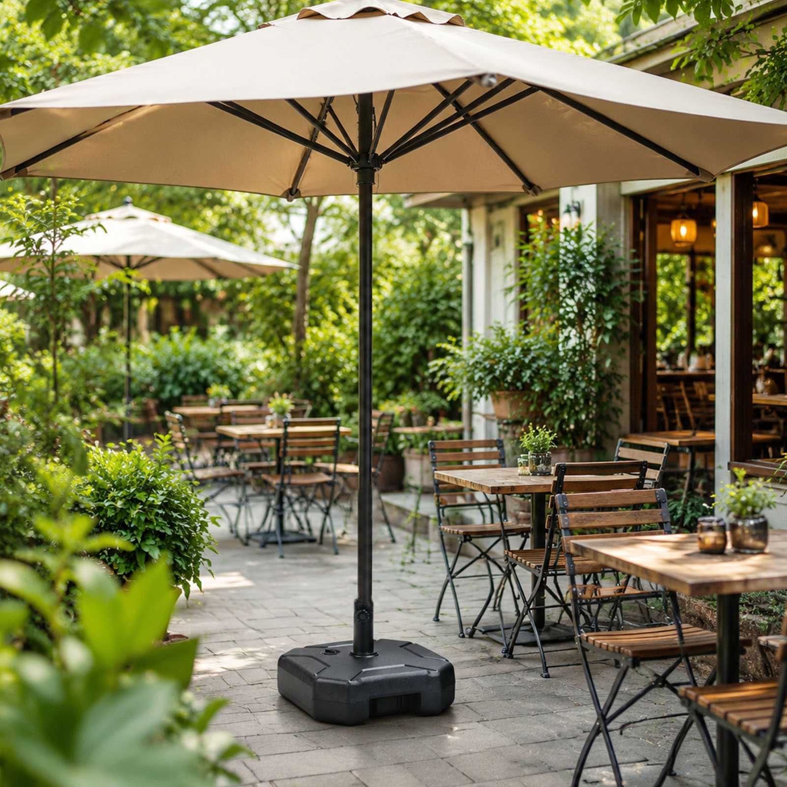 Base Rellenable para Sombrilla - Outdoor Furniture Teak reseña y precio
