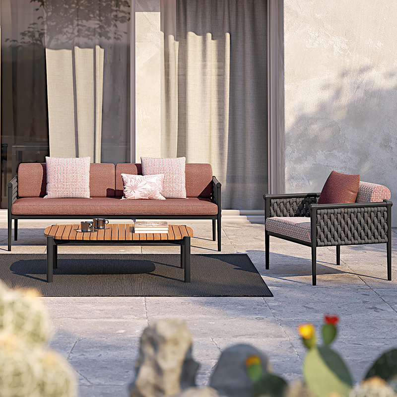 Para un juego de sofás de cuer - Outdoor Furniture Cost reseña y precio