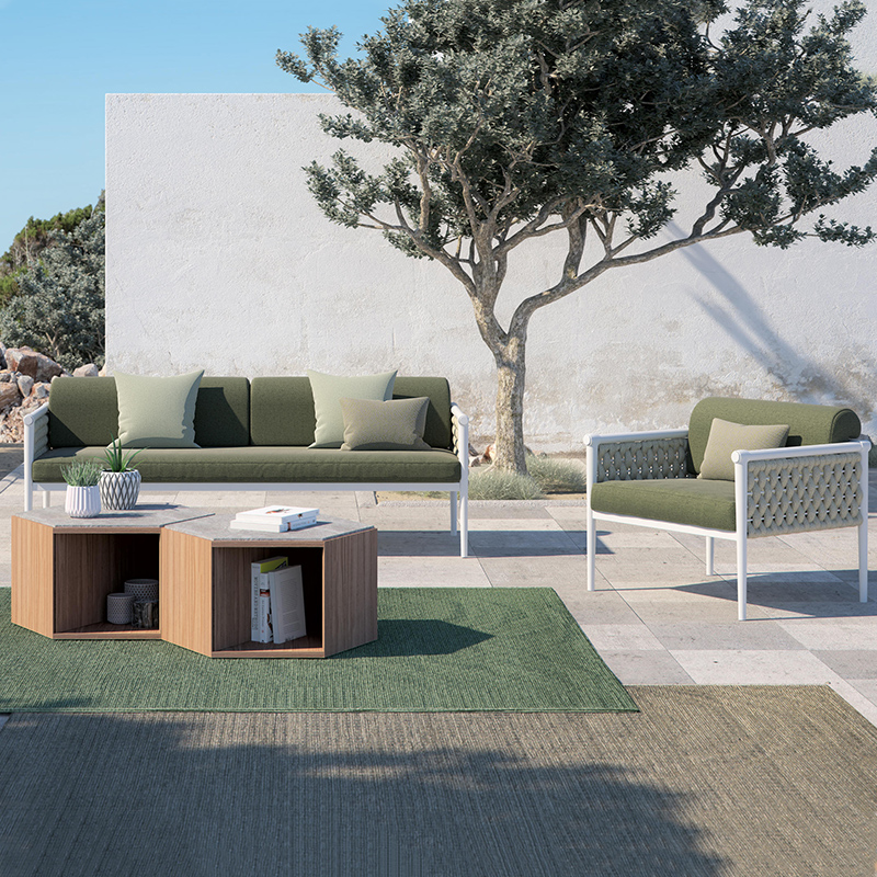 Para un juego de sofás de cuer - Outdoor Furniture Cost reseña y precio