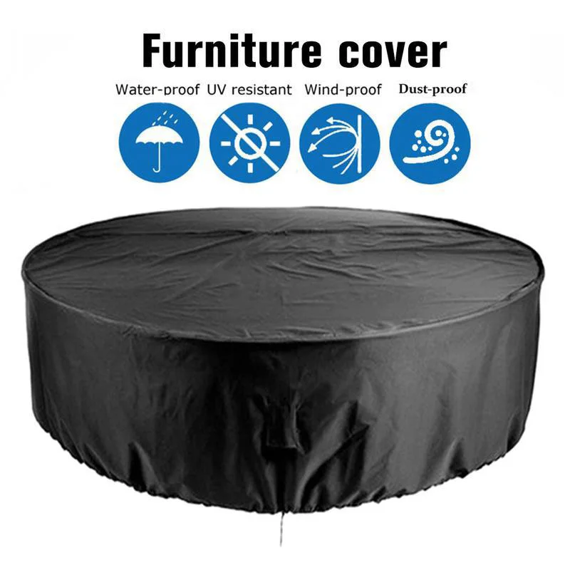 Cubierta redonda para fogón De - Outdoor Furniture Deals reseña y precio