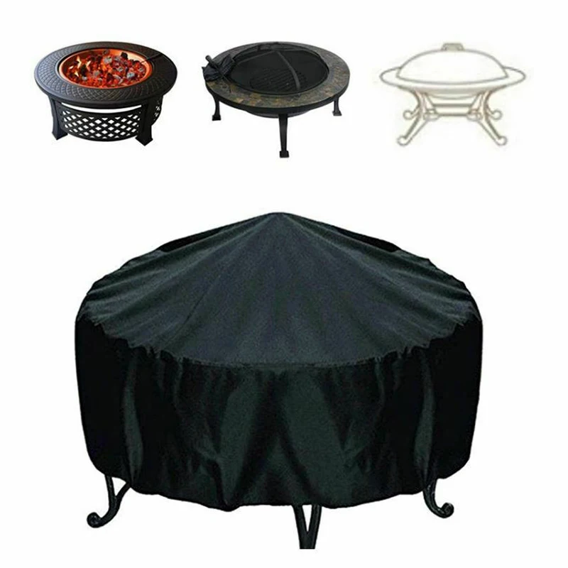 Cubierta redonda para fogón De - Outdoor Furniture Deals reseña y precio