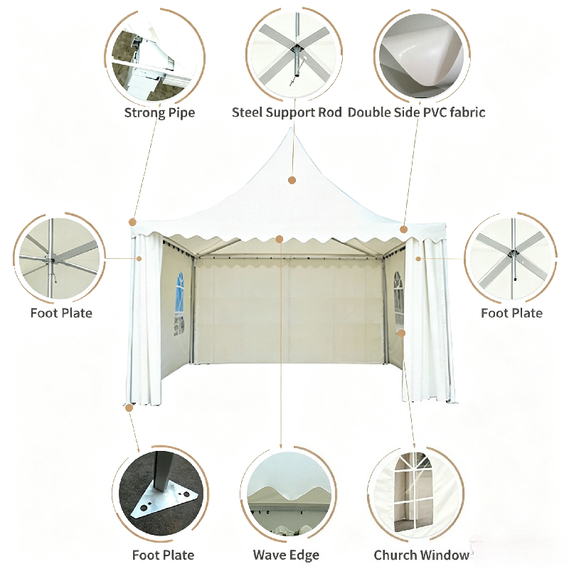 Carpa Pagoda Exterior de Tamañ - Outdoor Furniture European reseña y precio