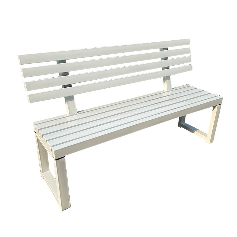 Banco blanco de celebridad de  - Outdoor Furniture Bench reseña y precio
