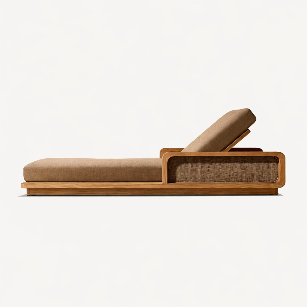 Silla Tumbona para Exteriores, - Outdoor Furniture Teak reseña y precio