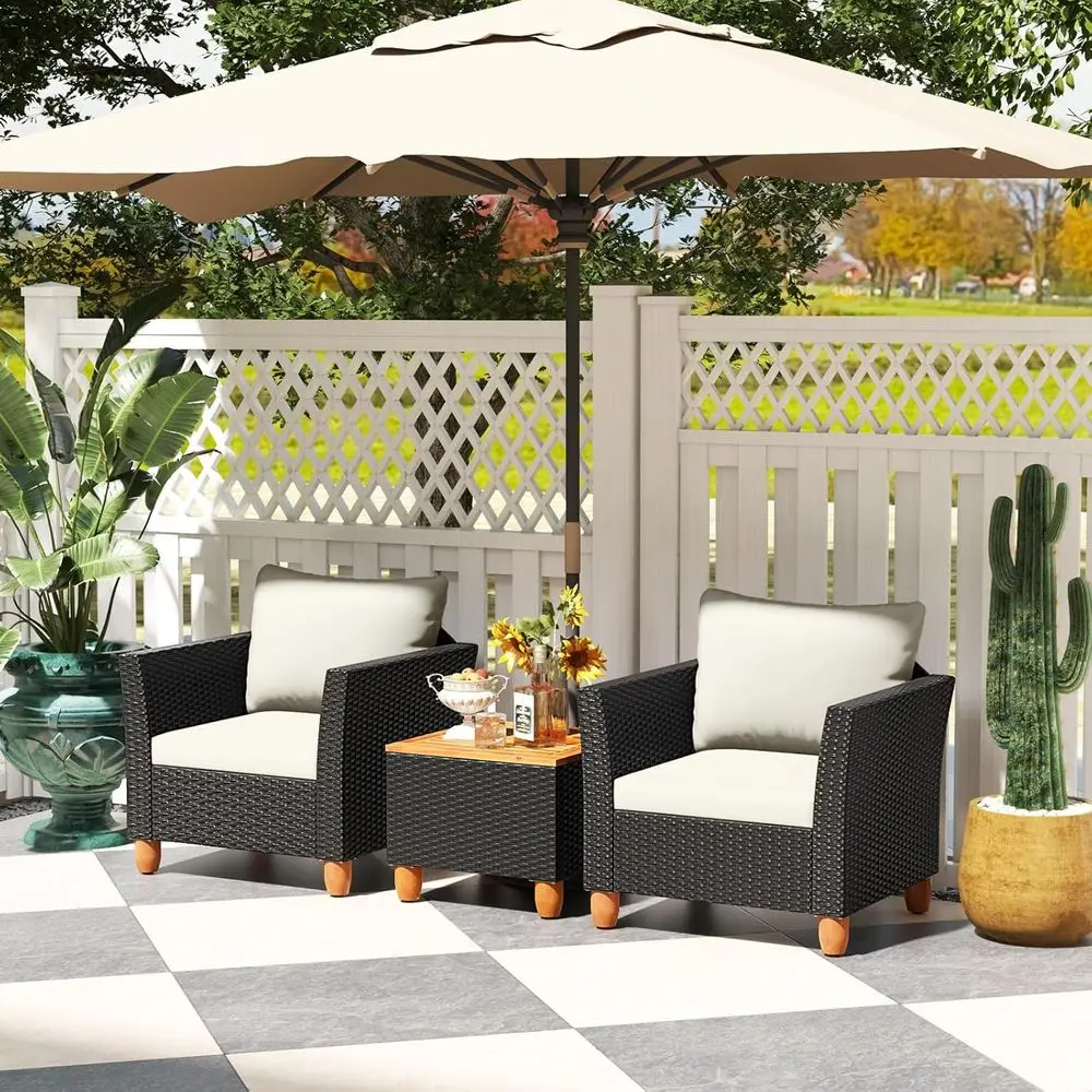 Juego de muebles de patio de 3 - Outdoor Furniture Deals reseña y precio
