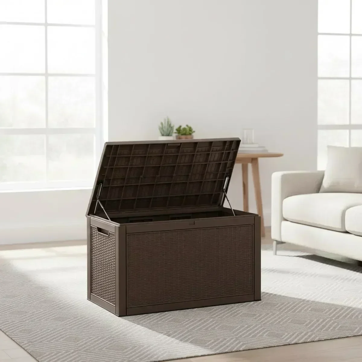 Banco de Almacenamiento Exteri - Outdoor Furniture Bench reseña y precio