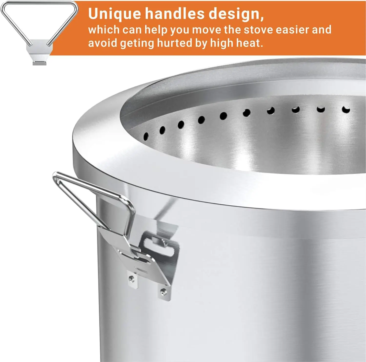 Brasero de Acero Inoxidable de - Fire Pit Bowl reseña y precio