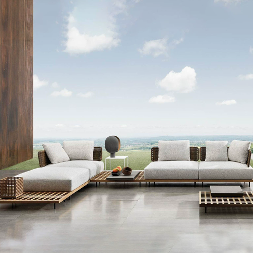 # Sofá de Exterior para Patio, - Outdoor Furniture Teak reseña y precio