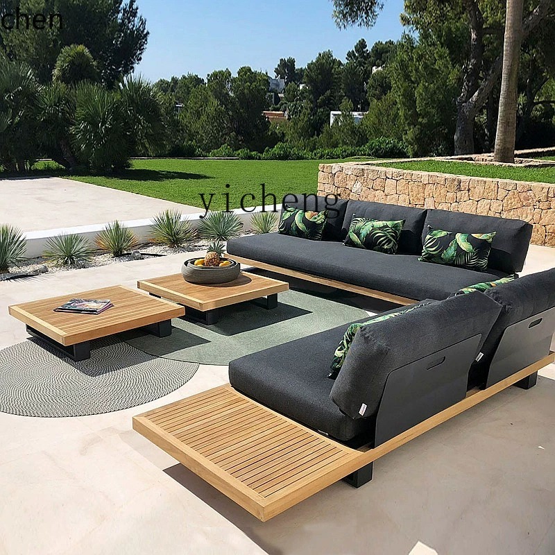 Sofá de teca para exteriores H - Outdoor Furniture Teak reseña y precio