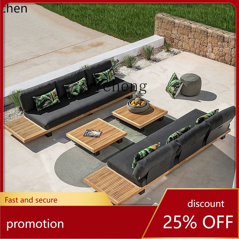 Sofá de teca para exteriores H - Outdoor Furniture Teak reseña y precio