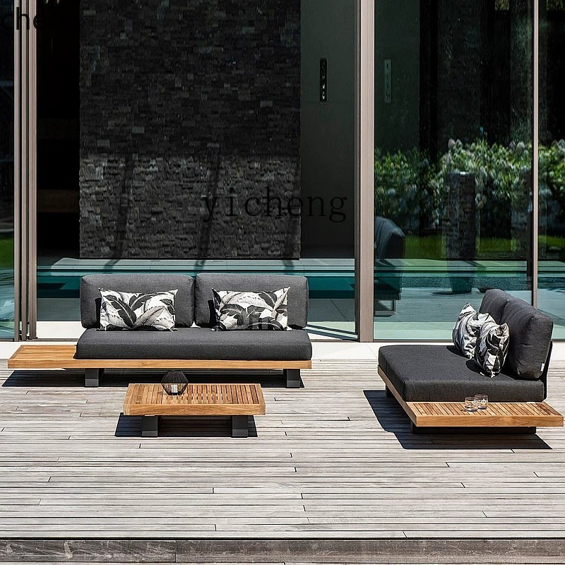 Sofá de teca para exteriores H - Outdoor Furniture Teak reseña y precio
